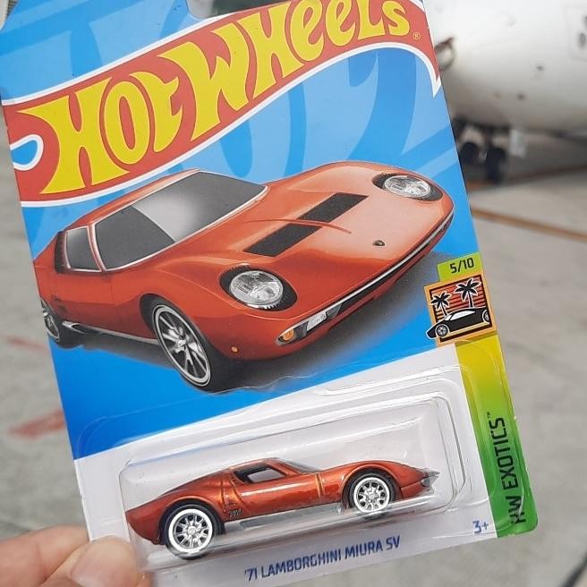 TERBARU HOTWHEELS 71 LAMBORGHINI MIURA SV SUPER TREASURE HUNT THS