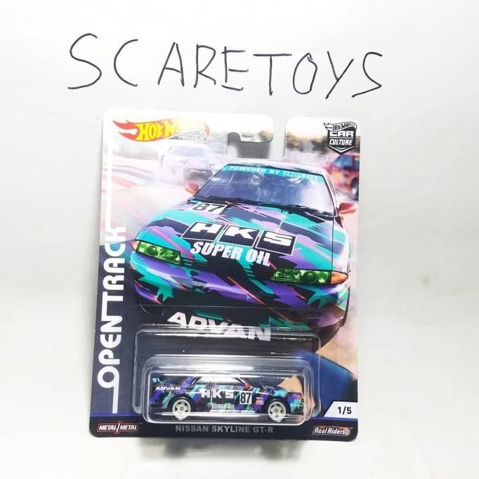 HIGH QUALITY HOT WHEELS NISSAN SKYLINE GTR OPEN TRACK