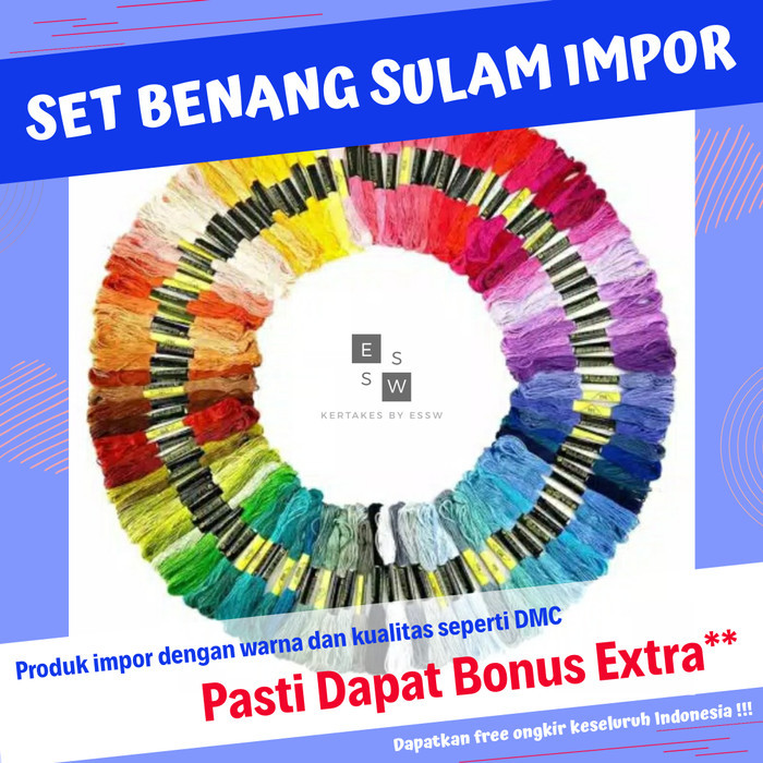 

PROMO Benang Sulam