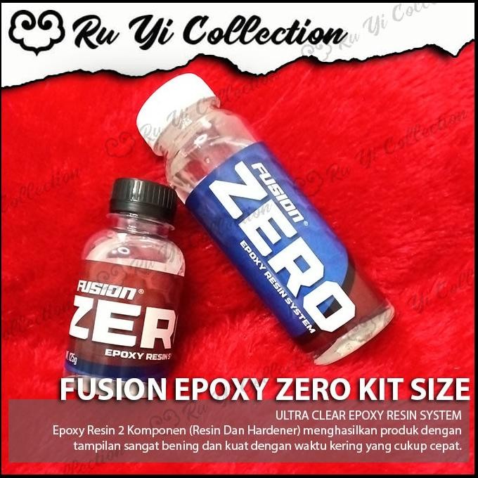 

RESTOCK! EPOXY RESIN FUSION ZERO KITSIZE 375GR