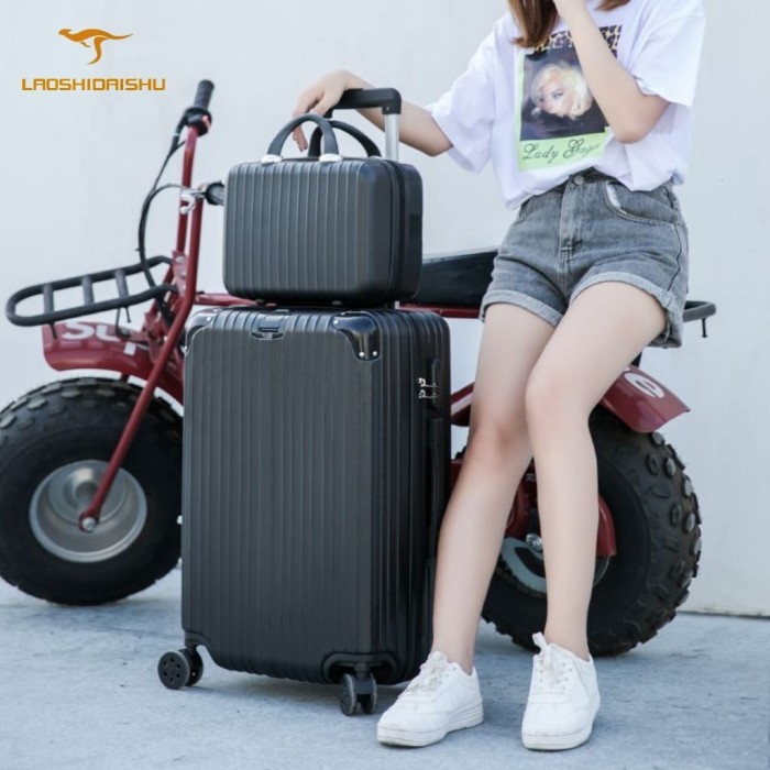 Laoshidaishu A973 Koper 2 In 1 Koper 24 Inch 22 Inch Kabin Bagasi #Gratisongkir #Sale #Discount