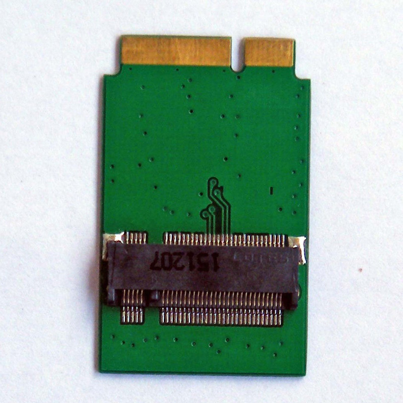 BARU 10 pieces 64GB 128GB 256GB 512GB M.2 NGFF SSD + Adapter Card Replace 2012 MacBook Air A1465 A14