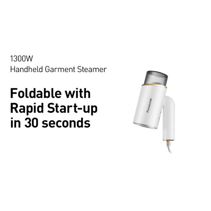 

Panasonic 1300W Lightweight and Foldable Handheld Garment Steamer