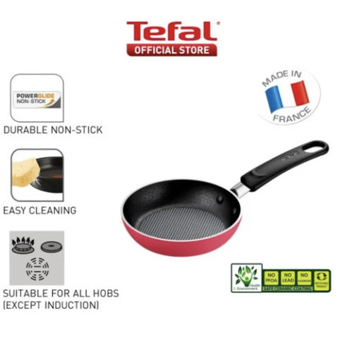 

Tefal Panci Mini G6 Eggpan 12cm B42800/ Teflon Telur