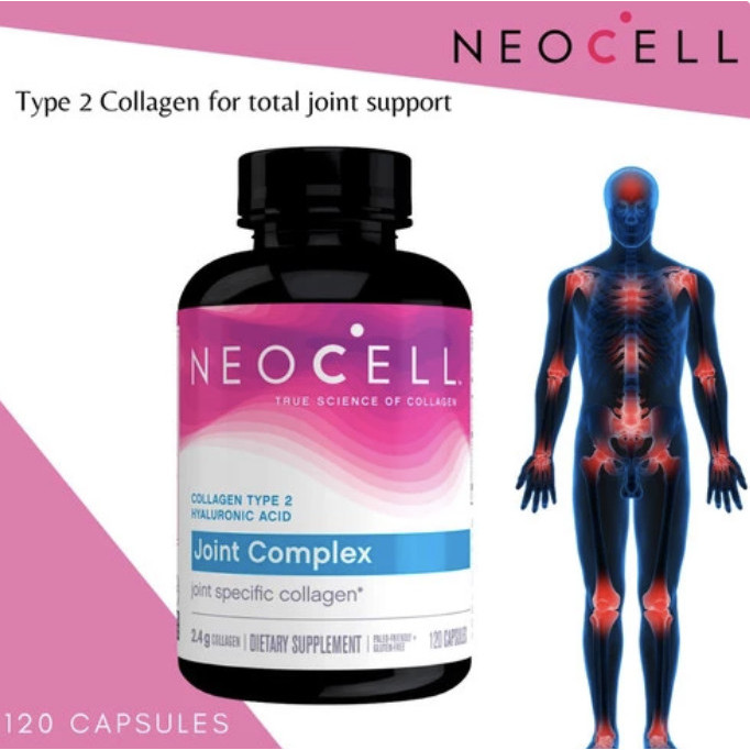 

Neocell Collagen Type 2 Joint Complex (120 capsules) - Suplemen Tulang
