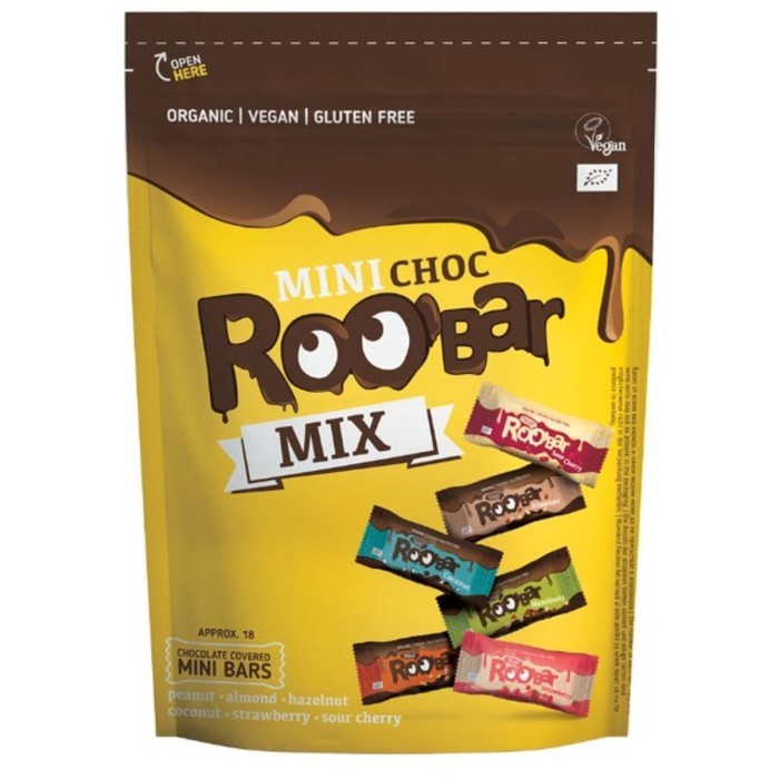 

Roobar Organic Choco Mini Bars 180 G