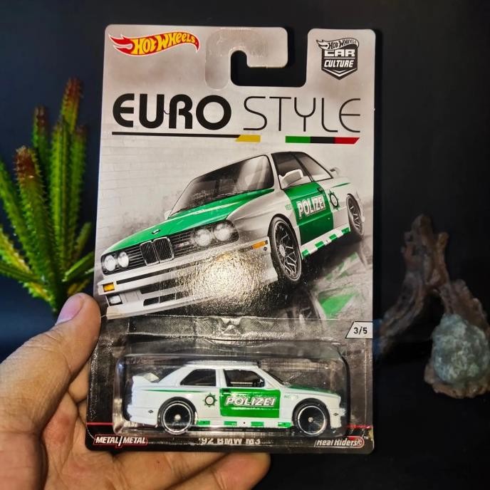 TERBARU HOTWHEELS 92 BMW M3 EURO STYLE