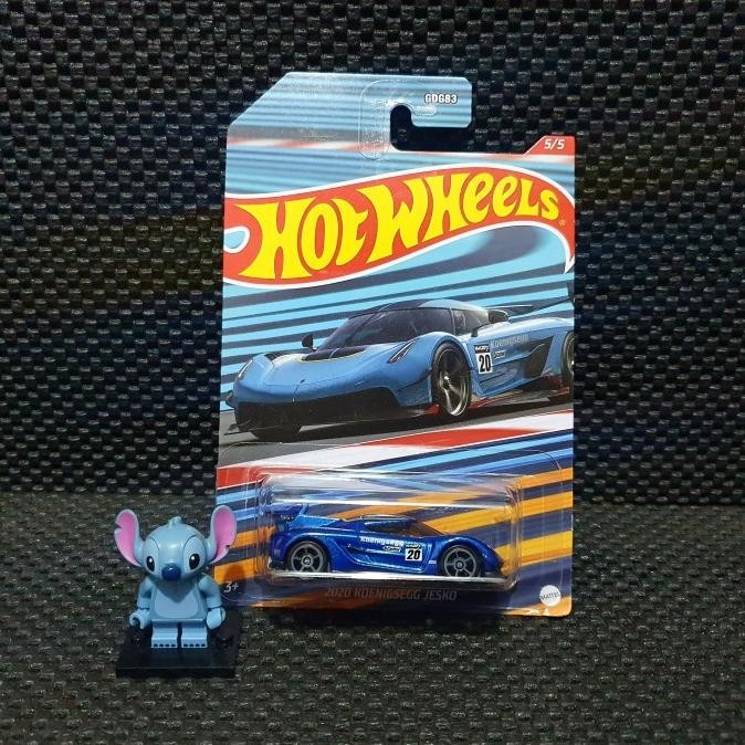 TERBARU HOT WHEELS 2020 KOENIGSEGG JESKO BIRU BLUE RACING CIRCUIT 2022