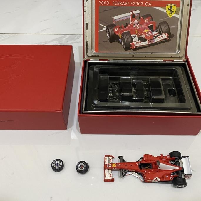 HEMAT MATTEL HOT WHEELS - FERRARI - MICHAEL SCHUMACHER 2003 (MINUS)