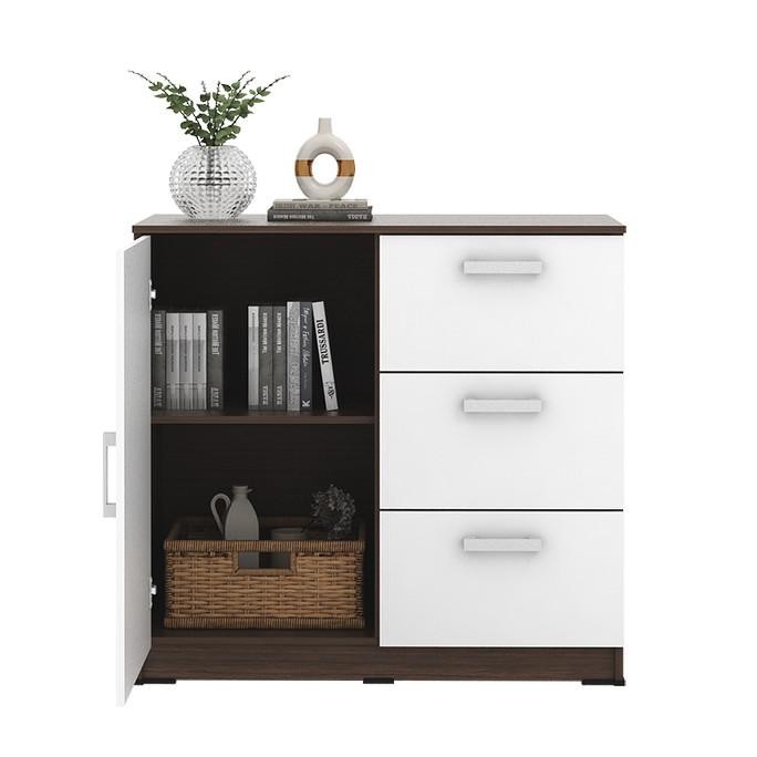 Sale Lemari Serbaguna 80 Cm Putih / Lemari Sideboard / Meja Serbaguna
