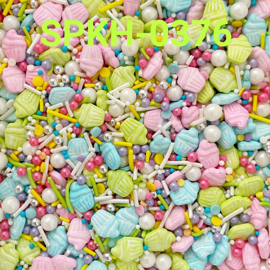 

SPKH-0376 Sprinkles sprinkle 500gr cupcake biru pink hijau pastel (sprinkles)