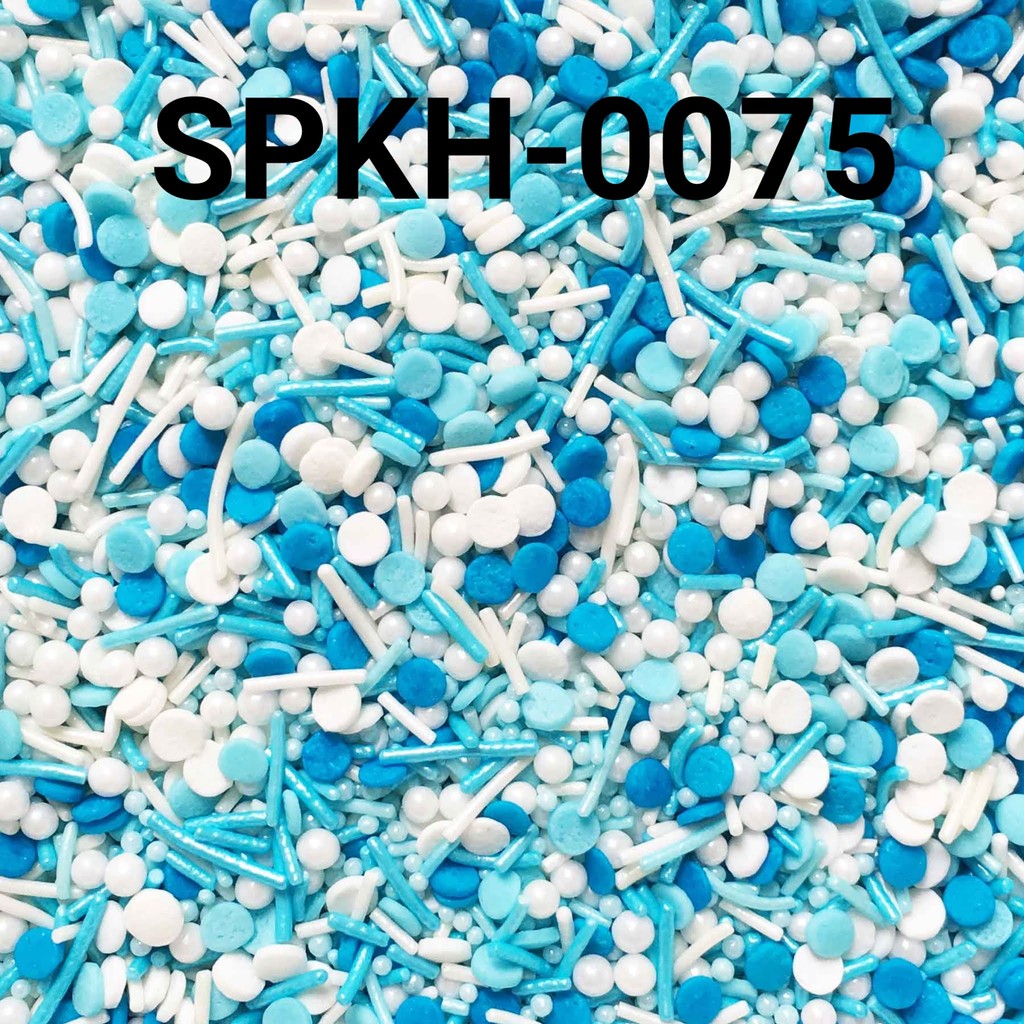 

SPKH-0075 Sprinkles sprinkle sprinkel 500gr mutiara meses mix biru (SPRINKLES)