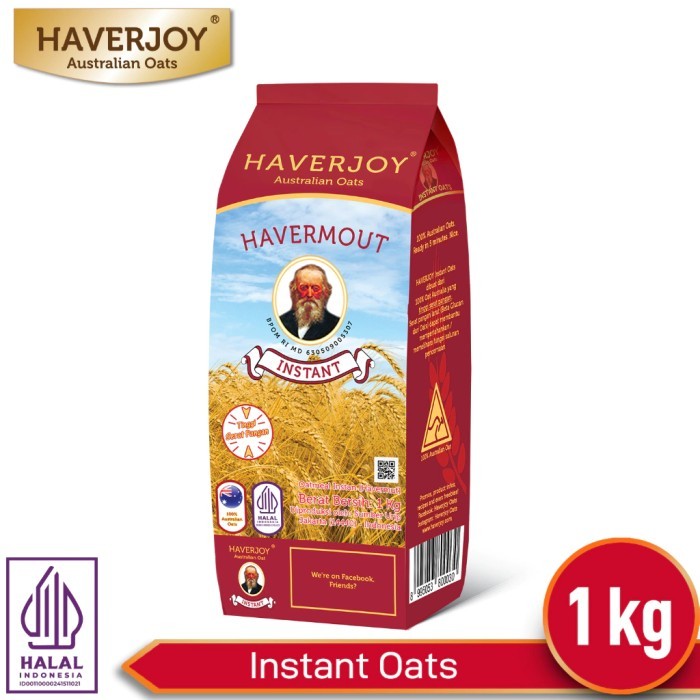 

HAVERJOY HAVERMOUT INSTAN 1000GR @ 1CTN (ISI 6 PCS ) LEBIH HEMAT