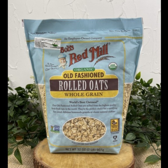 

BOB'S RED MILL ORGANIC OLD FASHION ROLLED OATS 907 GRAM