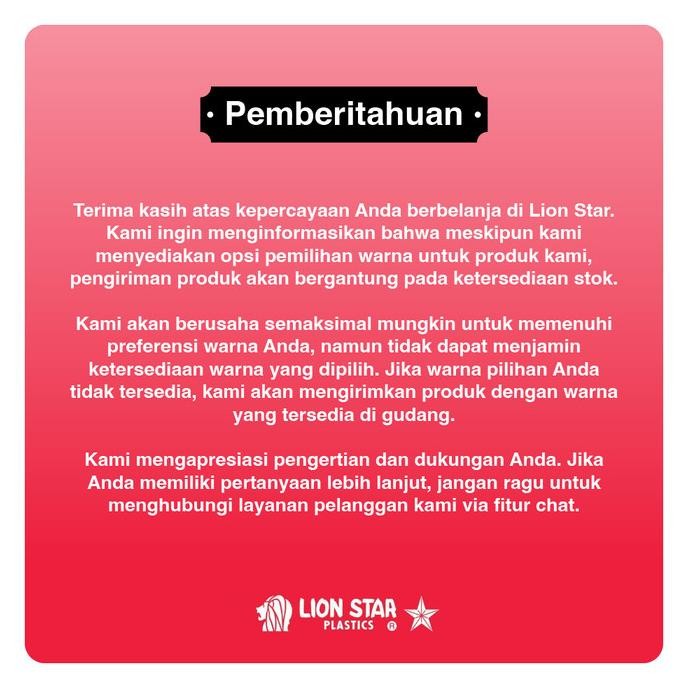 Promo Lion Star Kotak Penyimpanan Navara Box 500 Jx-36