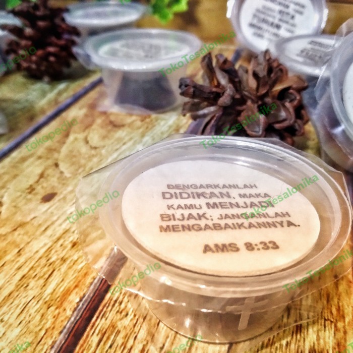 

HOSTI AYAT + ANGGUR PERJAMUAN KUDUS ( HOSTI BESAR )