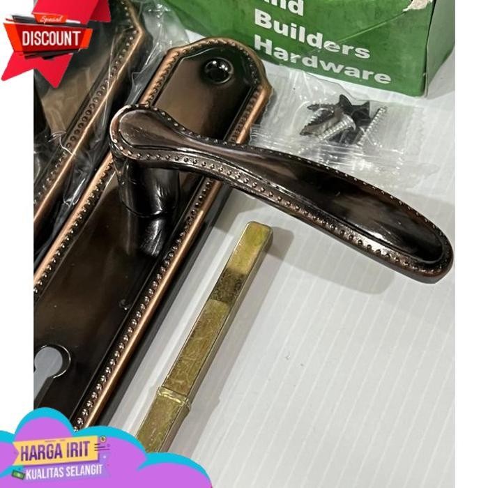 TRENDING HANDLE GAGANG KUNCI PINTU KECIL MODEL LAMA MORTISE DOOR LOCKS SET NAPOLI TOP