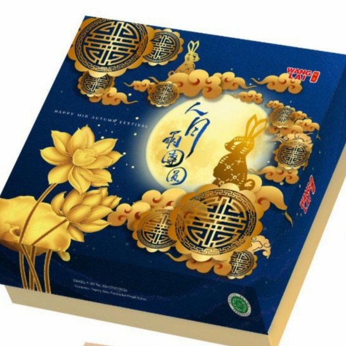 

kue bulan mooncake wanglai rasa durian kacang
