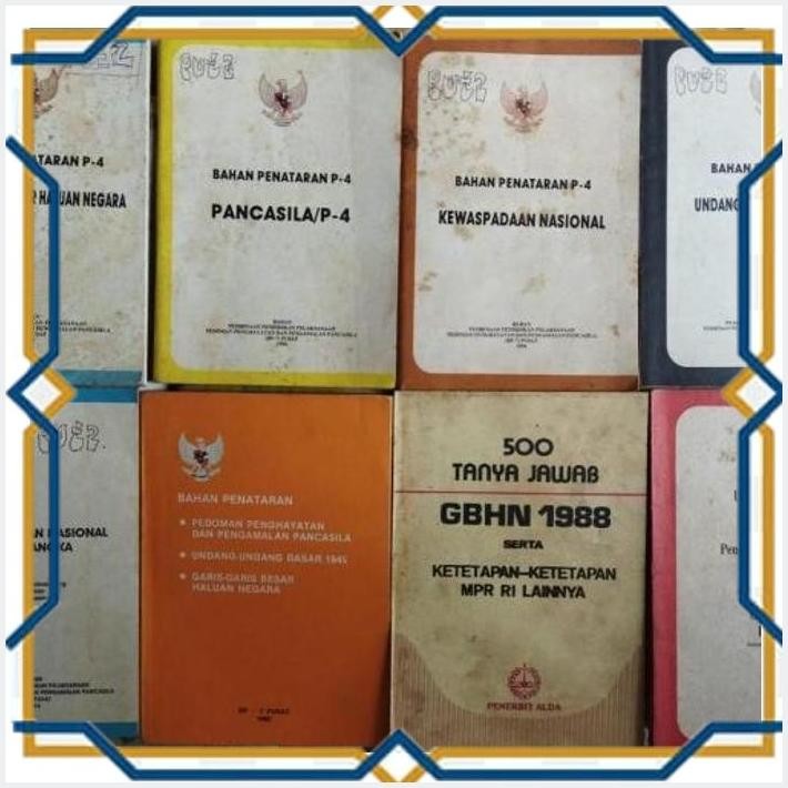 

[KLI] BUKU BAHAN PENATARAN P-4. PAKETAN 8 BUKU