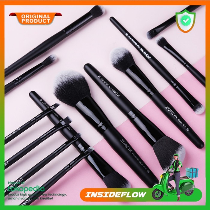Set Kuas Make Up Brush Lengkap