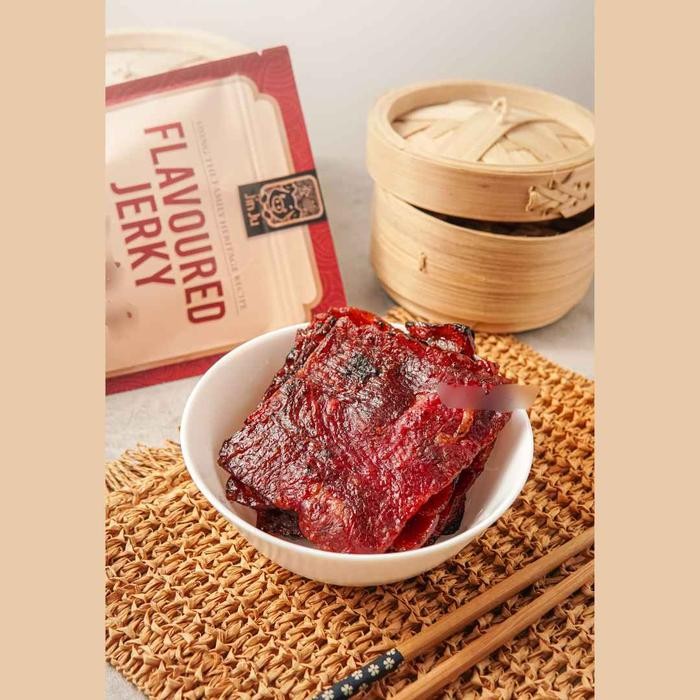 

Sale Dendeng Babi Iris Kering Manis (Sliced Bakkwa) Ready
