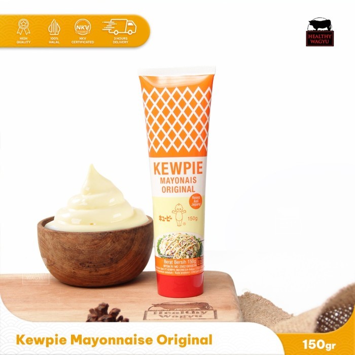 

Kewpie Mayonais Original Japanese Mayo Halal 150gr