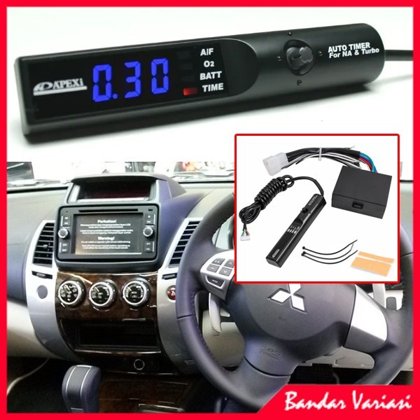 TURBO TIMER MOBIL COCOK UNTUK CRV CIVIC PAJERO FORTUNER INNOVA PANTHER TURBO ORIGINAL QUALITY