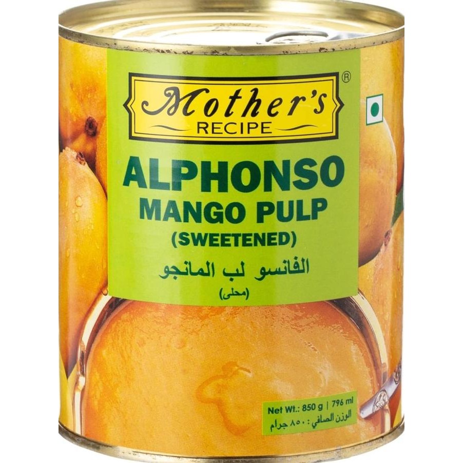 

:>:>:>:>] ALPHONSO MANGO PULP (Sweteened) MOTHER'S RECIPE 850G / Selai Mangga