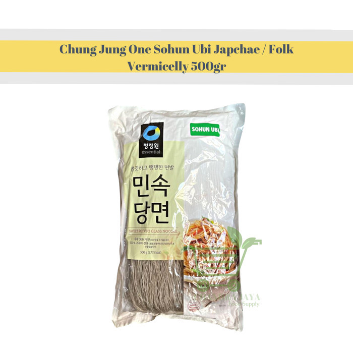 

Soun Korea - Chung Jung One Sohun Ubi Japchae / Folk Vermicelly 500gr