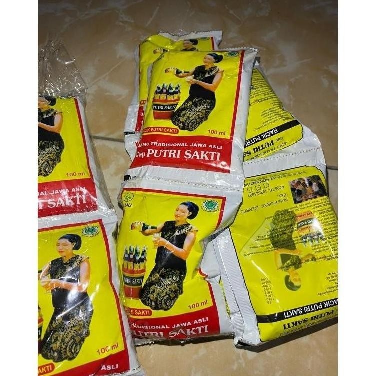

Terlaris Jamu Tradisional Putri Sakti Sachet