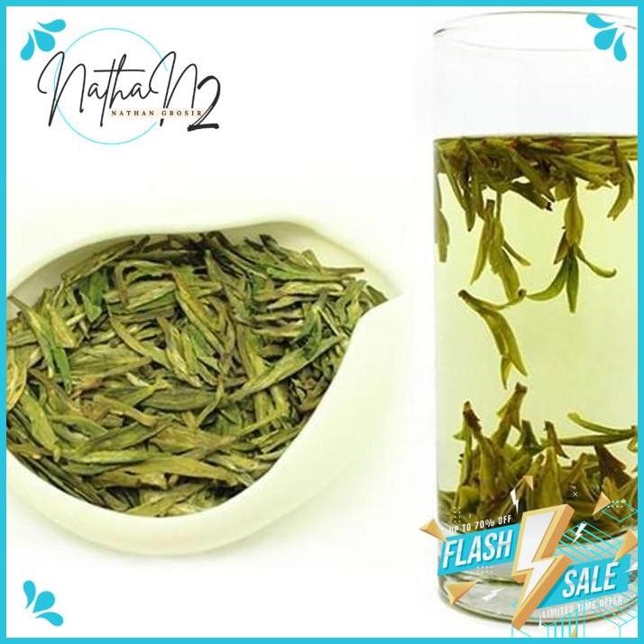 

TEH LONGJING / YU QIAN LONG JING DRAGON WELL TEA BY NATHAN'S GROSIR KUALITAS BAGUS !!