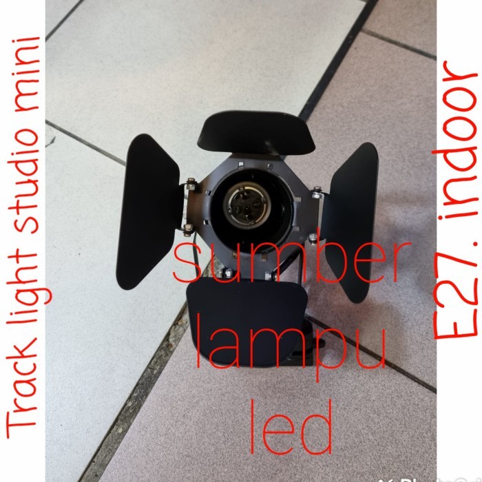 Track Light Studio Lighting E27 Kap Spotlight Studio Lighting Mini E27