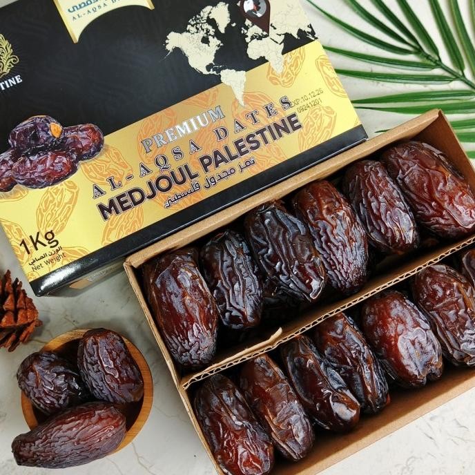 

Al Aqsa Kurma Medjool Palestina Premium 1kg | Kurma Medjol Medjoul LS