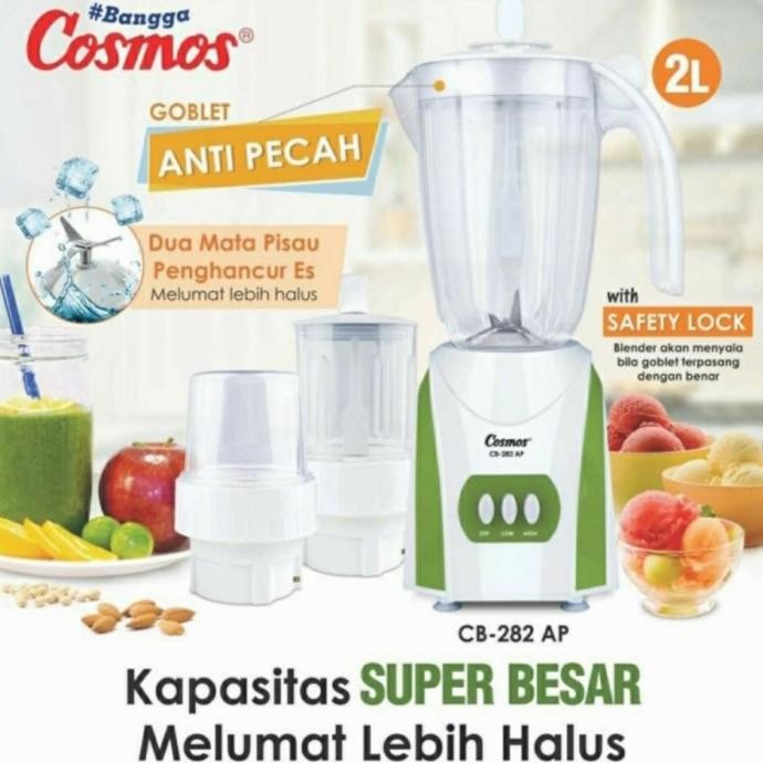 Blender Cosmos anti pecah CB 282 AP 2 liter