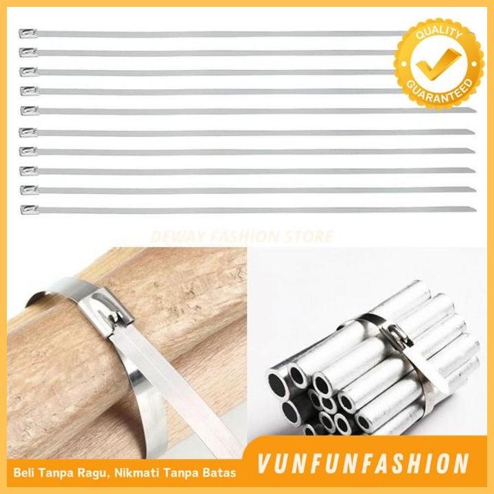 

100PCS/SET TALI KABEL TIES BESI KNALPOT EXHAUST WRAP MOTOR 20/30 CM GRATIS ONGKIR
