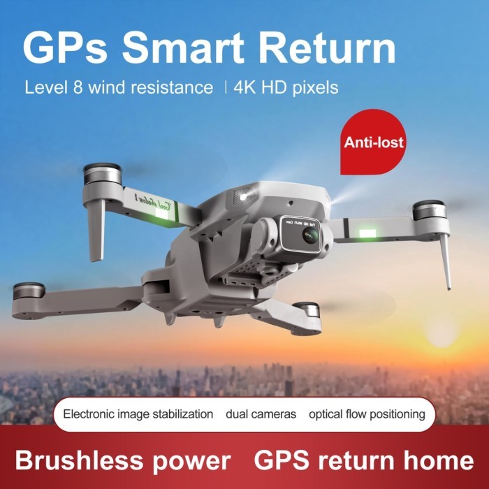 Drone Quadcopter S107 Mini 720P Hd Kamera Rc Oriindoor Outdoor Pro Gps