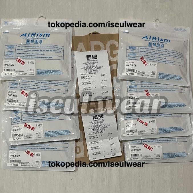 UNIQLO Airism Hana Tajima Headband Bandana Hijab Ciput Ninja Dalaman P67M