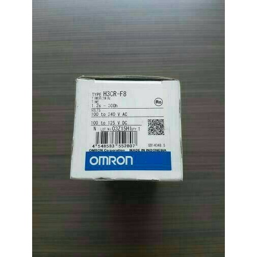 TIMER H3CR-F8 220V OMRON ORIGINAL/timer H3CR-F8 220V /2 jarum omron