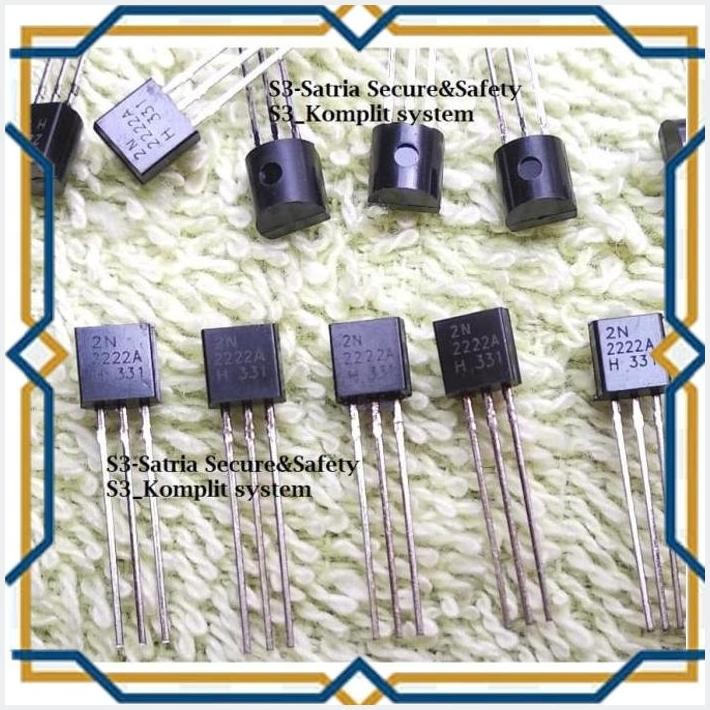 [SSC] HITAM TRANSISTOR 2N2222A 2N2222 2N 2222 2 N 2222A