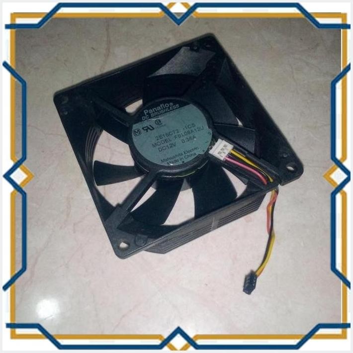 [bon] cooling fan 8cm kipas proyektor panaflo fbl08a12u 12v 0.36a garansi