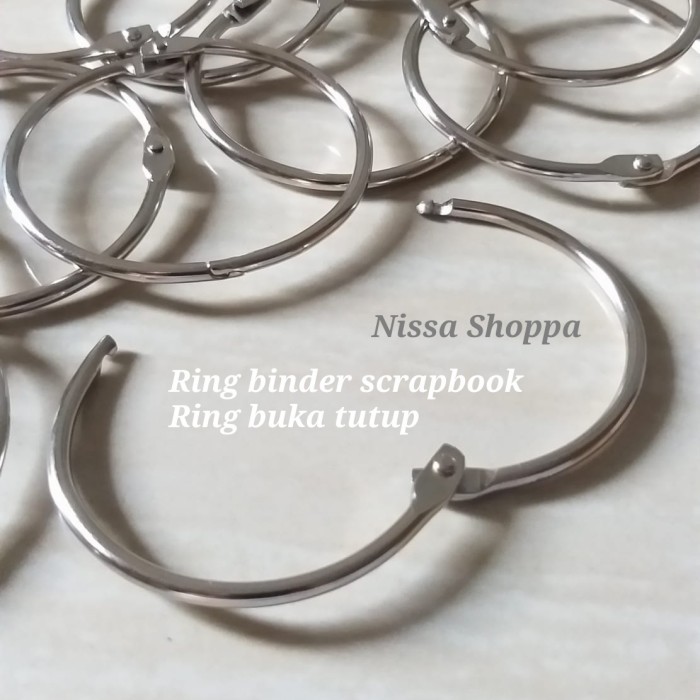 

BINDER RING BUKA TUTUP READY SEMUA UKURAN RING BINDER SCRAPBOOK