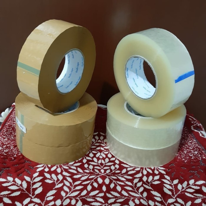 

LAKBAN JUMBO 300MTER 1DUSBENING/COKLAT INDOTAPE TAS DAIMARU GOJEK/GRAB