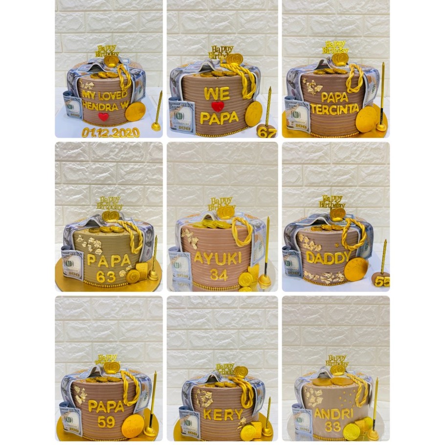 MONEY PULL OUT CAKE / CAKE TARIK UANG