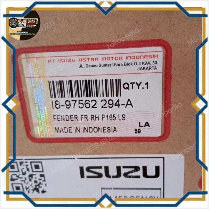 [MSA] FENDER DEPAN ISUZU PANTHER LS HIGH GRADE ROYAL ORIGINAL ISUZU