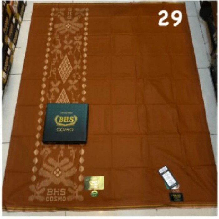 sarung BHS Cosmo Hitam/polos warna