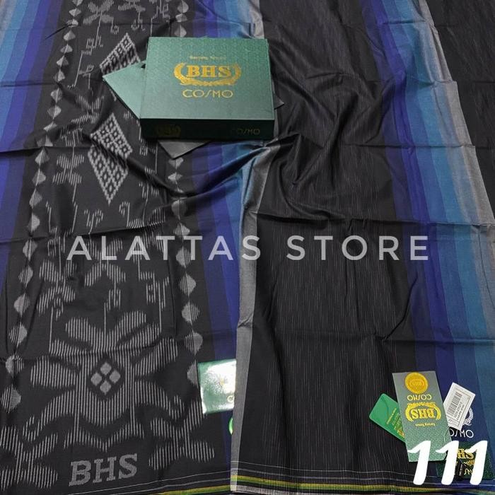 [BARU] Sarung BHS Cosmo Grade Silver ORI 100%/BHS COSMO Motif cosmo POLOS/Sarung BHS Kosmo murah