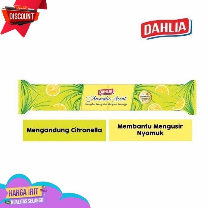 TRENDING DAHLIA KAMPER AROMATIC SCENT CITRONELLA MINYAK SEREH MENGUSIR NYAMUK