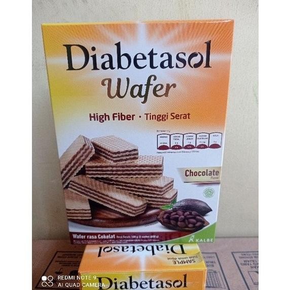 

(0_0) Diabetasol Wafer 100 Gr Free Swetener 6"S ("_") Berkualitas