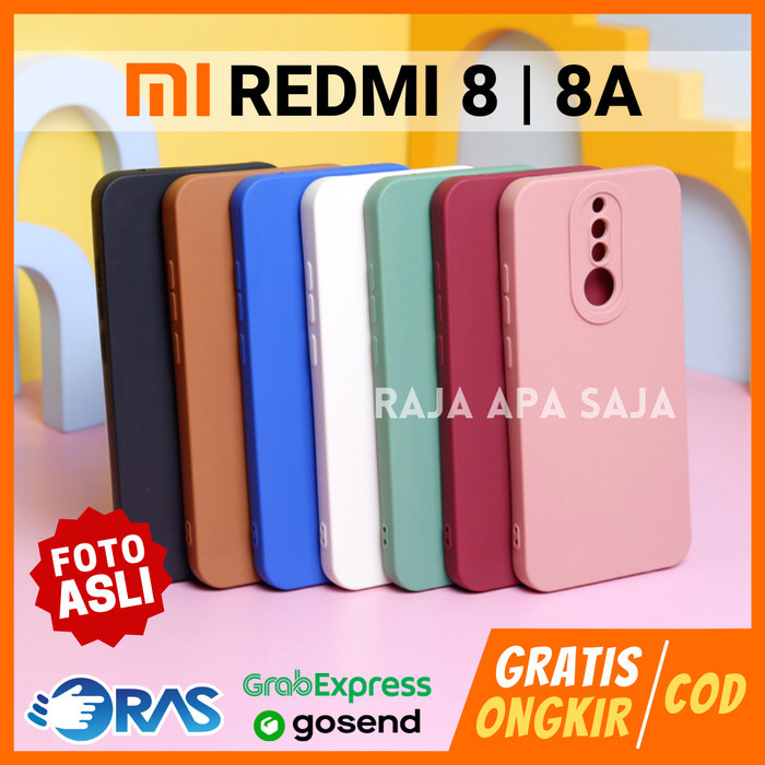 DISKON Soft Case HP XIAOMI Redmi 8 8A Pro Kesing Casing Silikon Kondom Xiomi