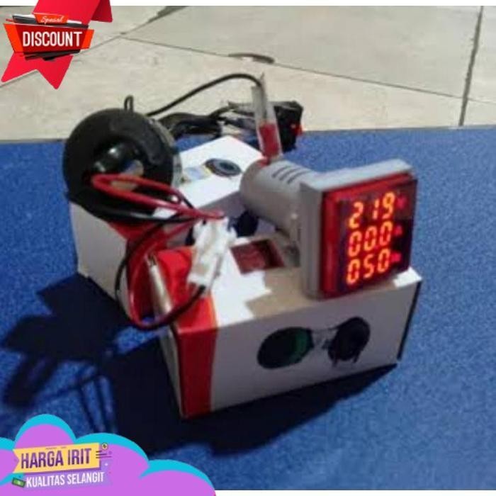 TRENDING DIGITAL AC VOLTMETER AMPERE METER FREQUENCY METER 3 IN 1